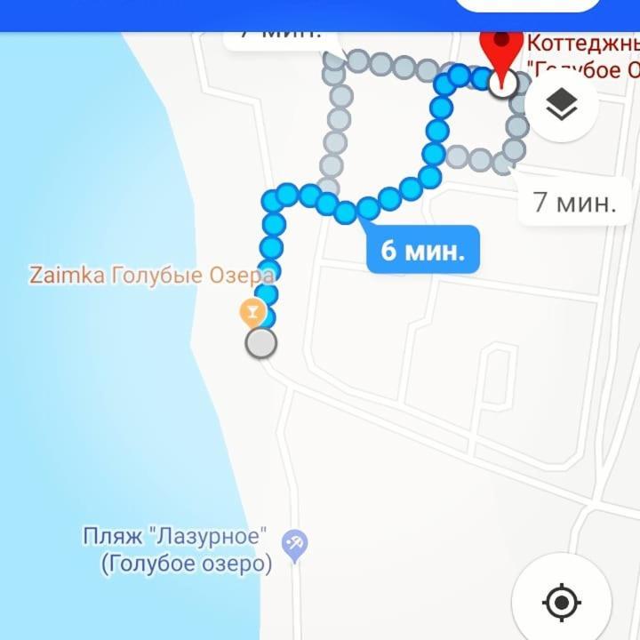 " Na Golubom Ozere" Bed & Breakfast Dniprodzerzhynsk Bagian luar foto